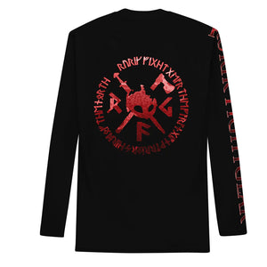 Rurik FG Longsleeve Rashguard Black-Ruby