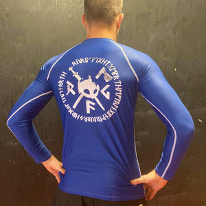 Rurik FG Ranked Rashguard "Finnish" Blue