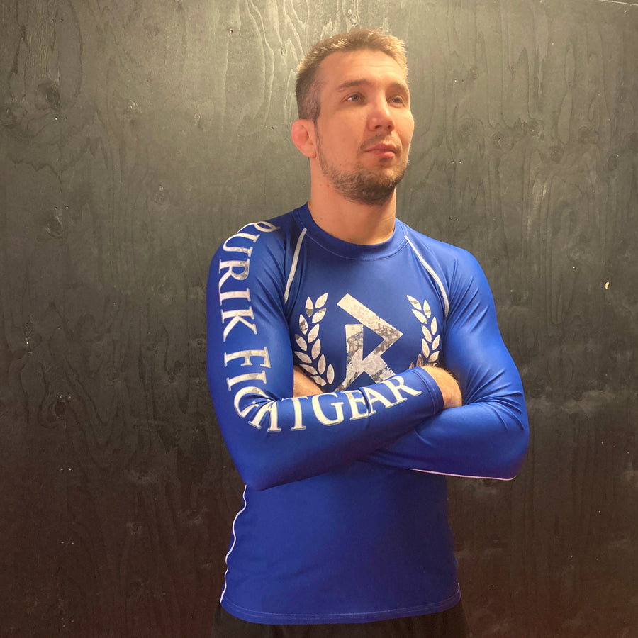 Rurik FG Ranked Rashguard "Finnish" Blue