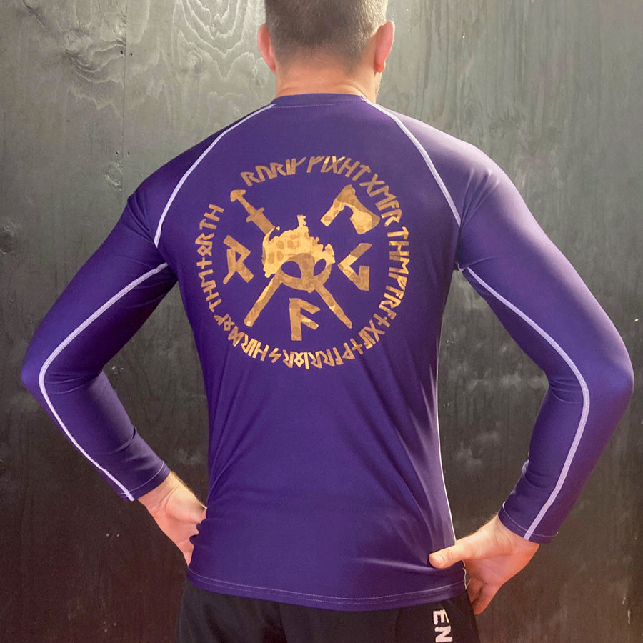 Rurik FG Ranked Rashguard "Royal" Purple