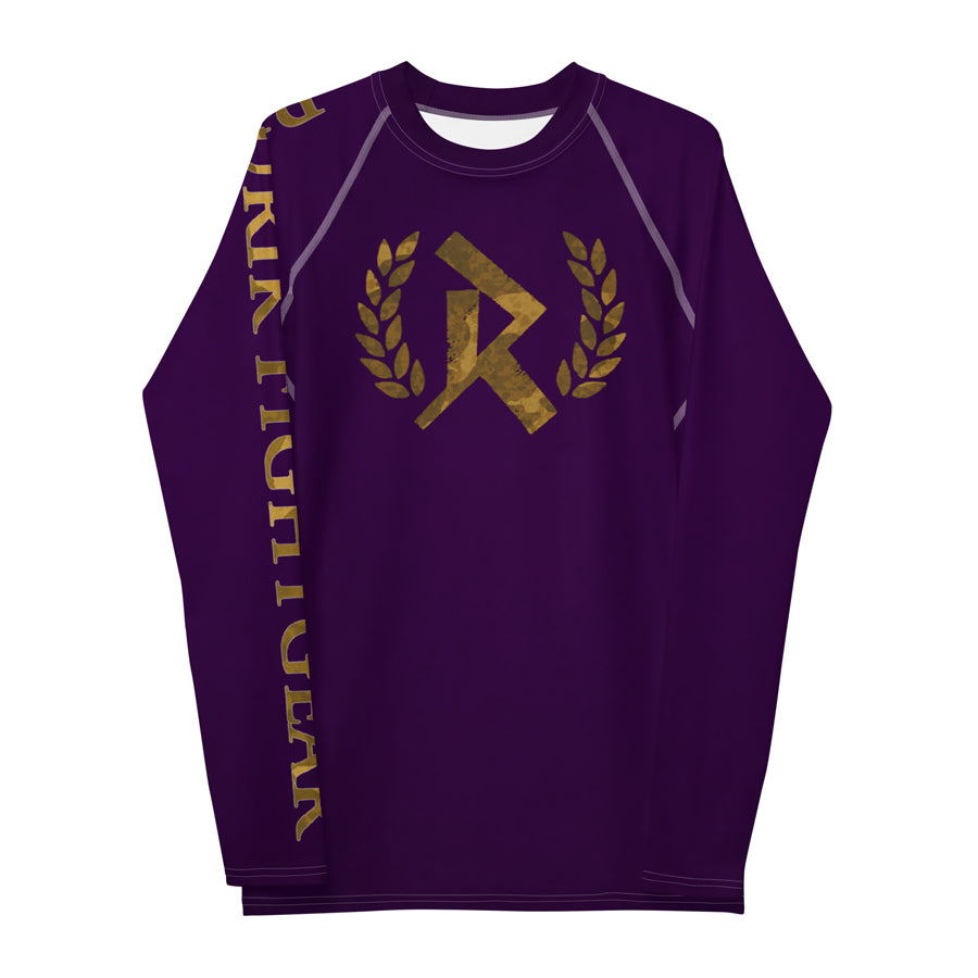 Rurik FG Ranked Rashguard "Royal" Purple