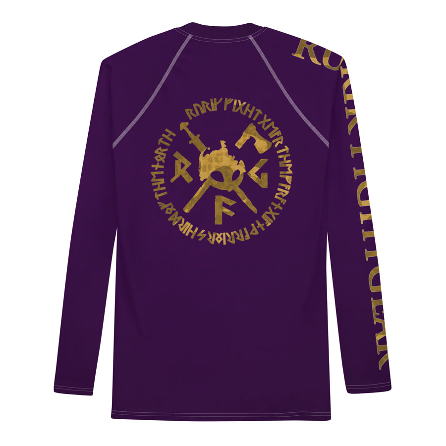 Rurik FG Ranked Rashguard "Royal" Purple