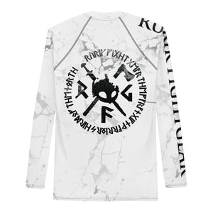 Rurik FG Ranked Rashguard "Arctic Marble" White